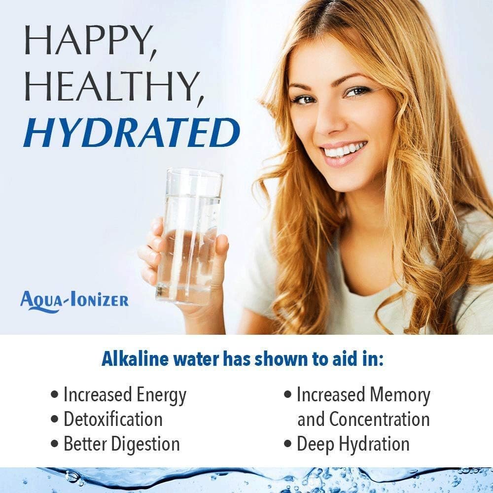 Aqua Ionizer Deluxe 9.0 Aqua-Ionizer Pro Alkaline Water Ionizer Machine Aqua Ionizer Deluxe 9.0 Aqua-Ionizer Pro Alkaline Water Ionizer Machine