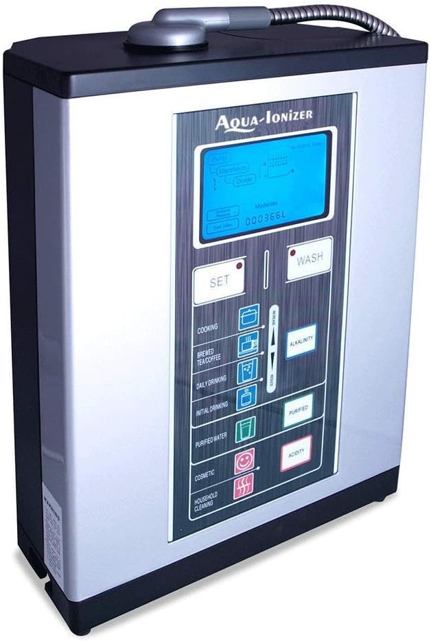 Aqua Ionizer Deluxe 9.0 Aqua-Ionizer Pro Alkaline Water Ionizer Machine Aqua Ionizer Deluxe 9.0 Aqua-Ionizer Pro Alkaline Water Ionizer Machine
