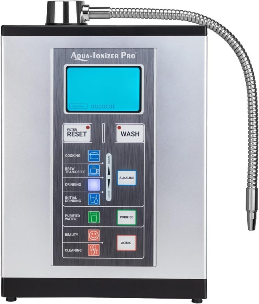 Aqua Ionizer Deluxe 9.0 Aqua-Ionizer Pro Alkaline Water Ionizer Machine Aqua Ionizer Deluxe 9.0 Aqua-Ionizer Pro Alkaline Water Ionizer Machine